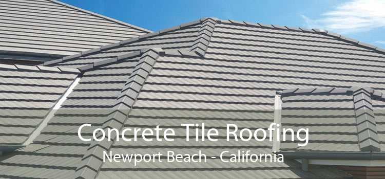 Concrete Tile Roofing Newport Beach - Cemented & Concrete Ridge Tile ...