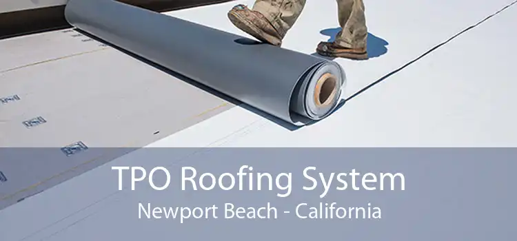 TPO Roofing System Newport Beach - California