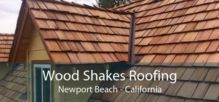 Wood Shakes Roofing Newport Beach - California